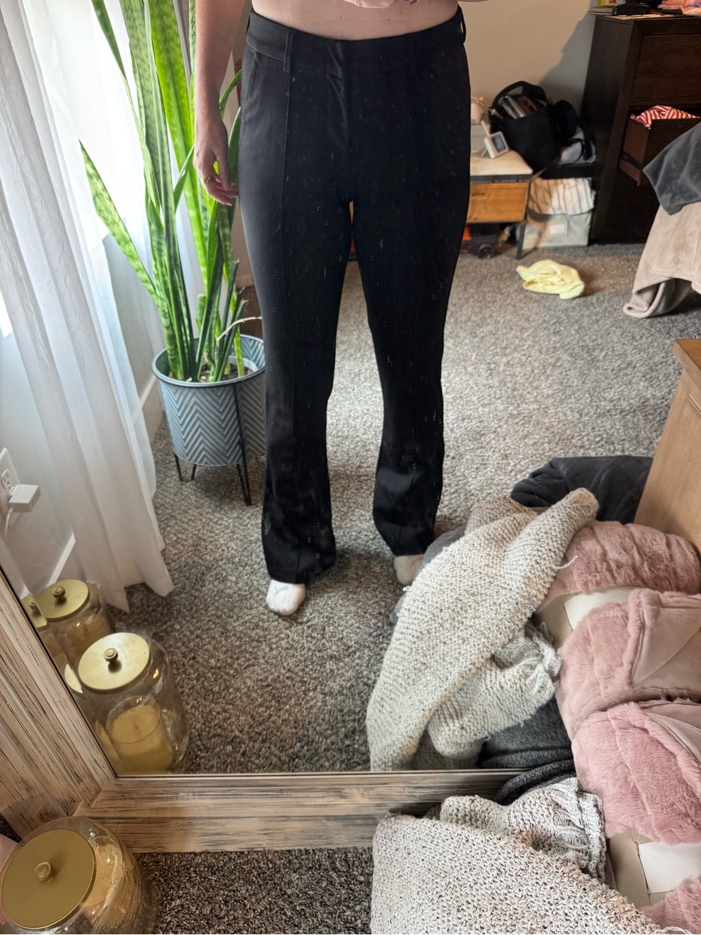 Kut from the Kloth Black Women's Dress Pants - Straight Leg